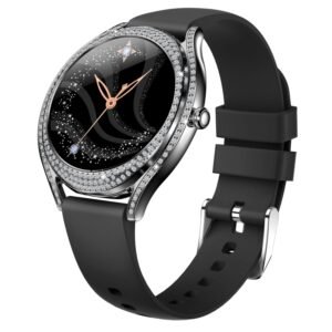 V66 1.28inch BT5.0 Smart Watch Support Heart Rate/ Sleep Detection, Silicone Strap