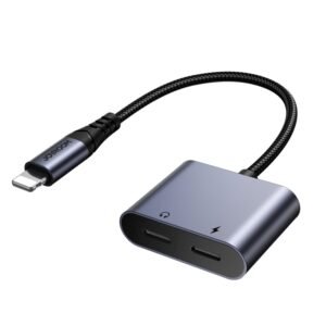 JOYROOM SY-L02 Transsion Series 2 in 1 8 Pin to Dual 8 Pin Audio Adapter, SY-L02