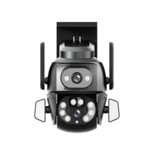 Q821 4MP Binocular Zoom Dual Light Source Outdoor IP67 Waterproof WiFi Camera, Q821