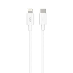ROCK P8 Prime Series 1m USB-C / Type-C Fast Charging Data Cable, PD27W 8 Pin, PD60W USB-C / Type-C