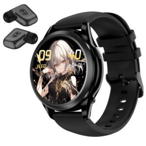 X17 mini 1.27 inch IP67 Waterproof 2 in 1 Bluetooth Earphone Smart Watch