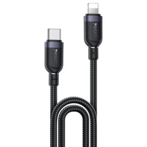 Yesido CA191 27W Type-C to 8 Pin Aluminum Alloy Data Cable, Length: 2m