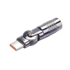 3A Charge Adapter, Type-C Male to Type-C Female(60W)