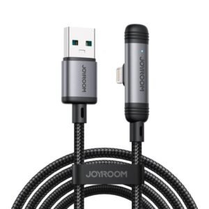 JOYROOM S-A56 EnjoyX Series 3A USB to 8 Pin 90 Degree Fast Charging Data Cable, USB to 8 Pin
