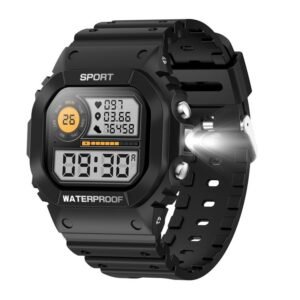 LC31 1.75 inch TFT Full Touch Screen Bluetooth Call Outdoor Sports Smart Watch with Flashlight