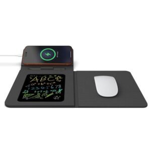 U39 15W Multifunctional Foldable Magnetic Wireless Charger Mouse Pad