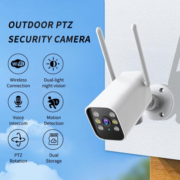 K20 1080P HD Outdoor PTZ Security Bullet Surveillance Camera, K20 - Image 4