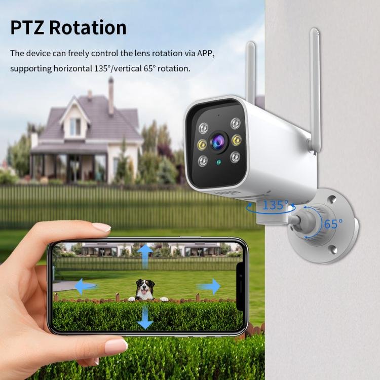 K20 1080P HD Outdoor PTZ Security Bullet Surveillance Camera, K20 - Image 6