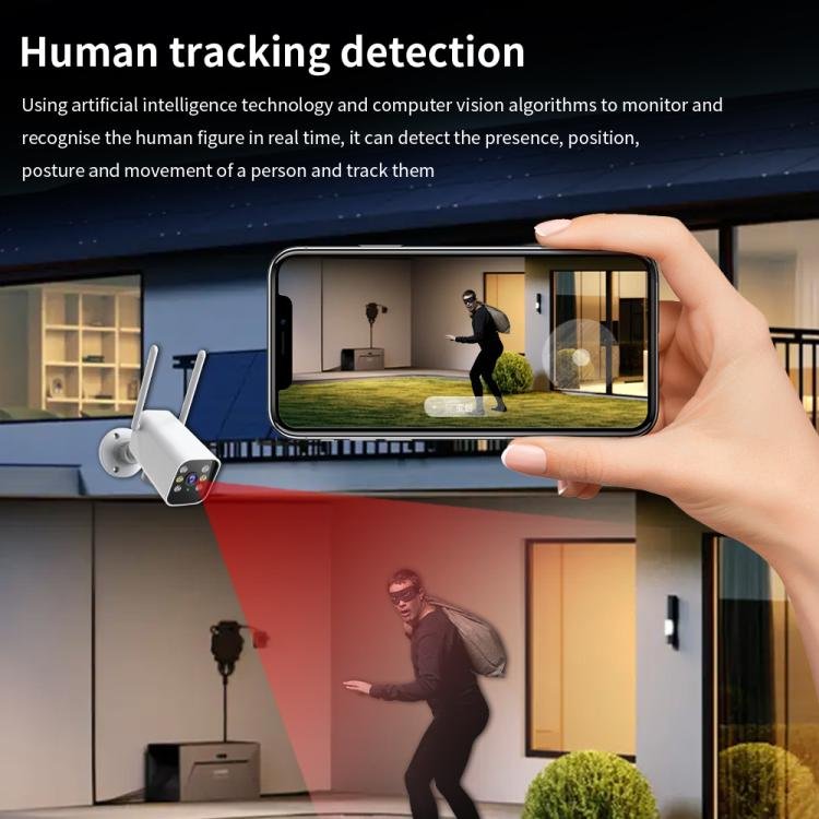 K20 1080P HD Outdoor PTZ Security Bullet Surveillance Camera, K20 - Image 10