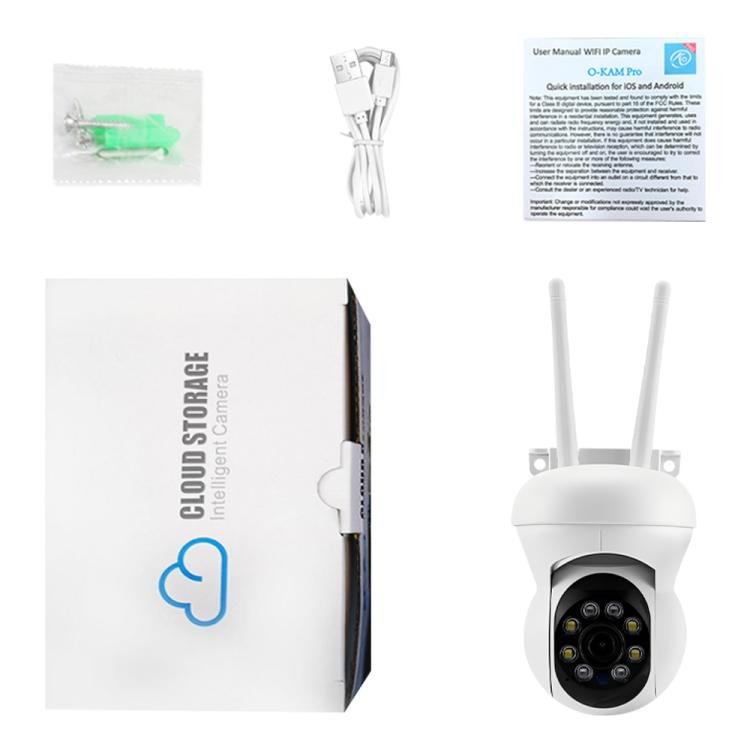 K21 1080P 360-degree Panoramic Waterproof Surveillance Camera, K21 - Image 12