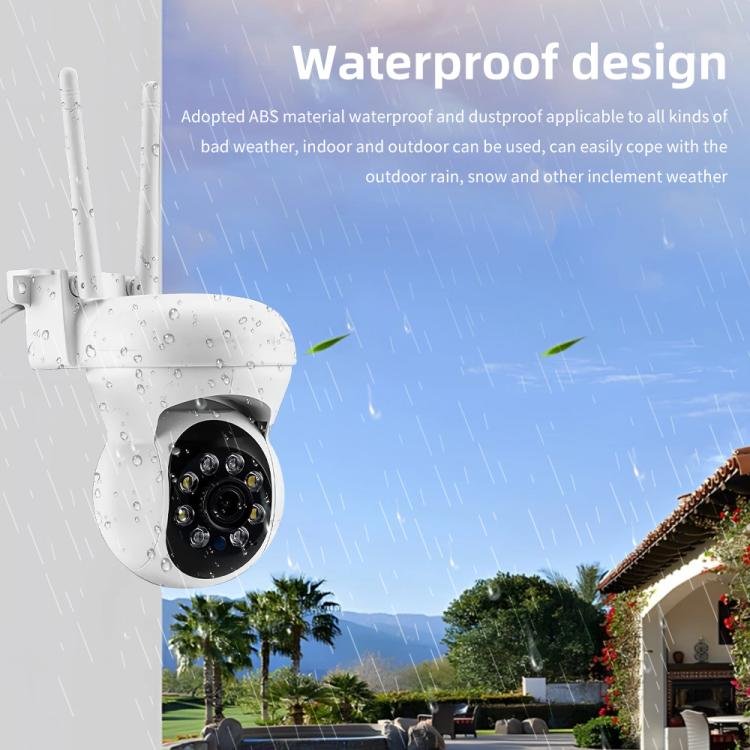 K21 1080P 360-degree Panoramic Waterproof Surveillance Camera, K21 - Image 7