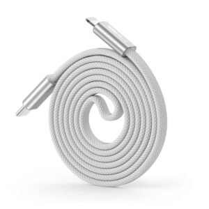 DUX DUCIS AUTO Series 27W Type-C to 8 Pin Magnetic Nylon Braided Data Cable, Length: 1m, Type-C to 8 Pin