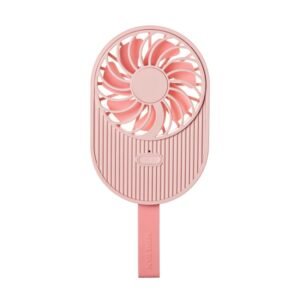 LLD-17 0.7-1.2W Ice Cream Shape Portable 2 Speed Control USB Charging Handheld Fan with Lanyard, LLD-17