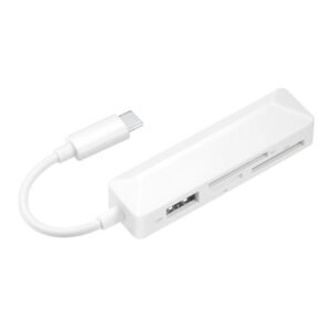 4 in 1 MS + SD + TF + USB2.0 Multi-function Card Reader for Type-C Devices