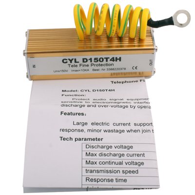 Sensitive Telecom Telephone Audio Signal Device Surge Protector Arrester - Image 6