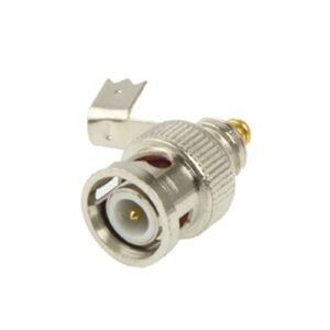 BNC Male Plug Bend Connector Adapter to Coaxial Cable