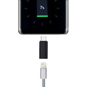 8 Pin Female to USB-C / Type-C Male Metal Shell Adapter