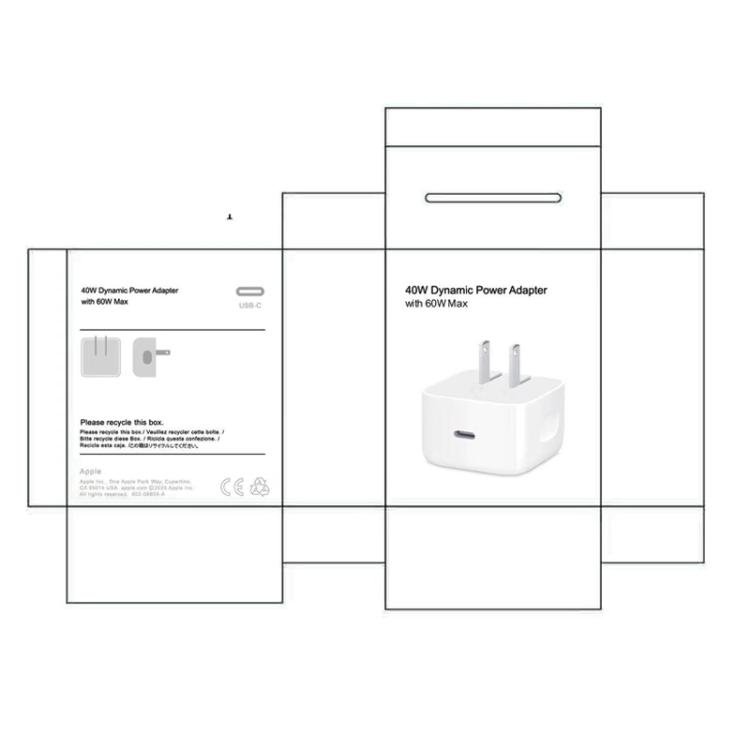 A3365 PD40W USB-C / Type-C Interface Foldable Plug Charger, US Plug - Image 5