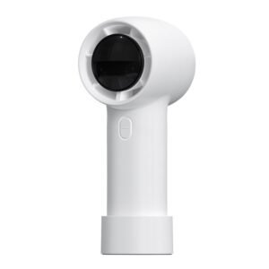 Outdoor Handheld Turbine Digital Display 100-Speed High-Speed Mini Fan, White, Black, Navy Blue