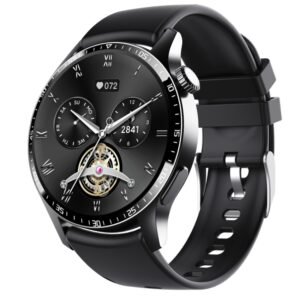 F207 Smart Watch 1.35-Inch Narrow Edge Screen Supports Bluetooth Calls / 24H Health Monitoring / 150+ Sports Modes, Black Silicone, Silver Gray Silicone, Black Milan, Silver Milan, Black 3-Beads Steel, Silver 3-Beads Steel, Black Brown Leather...