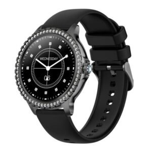 Bluetooth Calling AI Voice Assistant Life Waterproof Sports Smartwatch, Black Silicone Strap, Gold Pink Silicone Strap, Silver Gray Silicone Strap, Gold Rough Steel Strap+Pink Silicone Strap, Silver Rough Steel Strap+Gray Silicone Strap...