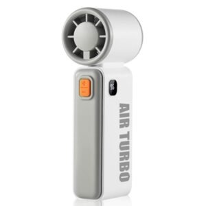WH14 Handheld Digital Display Fan Outdoor Portable High Speed Fan