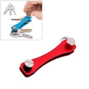 Portable Metal Key Storage Clip, (Red), (Black), (Orange), (Pink), (Green), (Grey), (Blue)