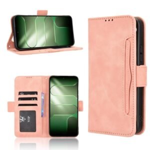 Skin Feel Calf Texture Card Slots Leather Phone Case, For Tecno Spark 50 5G, For Tecno Pova Curve 2 5G, For Tecno Spark 50 4G, For Tecno Camon 50 Pro 4G, For Tecno Camon 50 4G, For Tenco Spark Go 3, For Tecno Spark Slim, For Tecno Spark 40C...