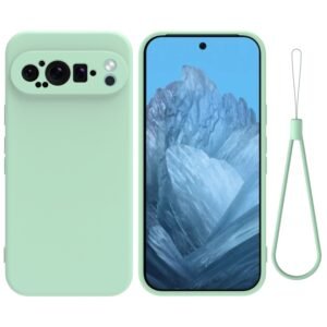 Solid Color Liquid Silicone Dropproof Full Coverage Phone Case, For Google Pixel 9 Pro XL, For Google Pixel 9 Pro, For Google Pixel 9, For Google Pixel 8a, For Google Pixel 8 Pro, For Google Pixel 8