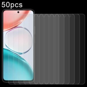 50pcs 0.26mm 9H 2.5D Tempered Glass Film, For Honor Play 70m Plus, For Honor Play 80 Pro / Play 80 5G, For Honor 500 Smart 5G, For Honor Play 70C 4G, For Honor X5d Plus 4G, For Honor Play 11C 5G, For Honor Play 11 Plus 5G, For Honor Play 80 Plus 5G...