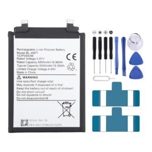 Battery Replacement, For Infinix Note 30 BL-49PT 5000mAh, For Infinix Hot 20 5G X666 BL-49HX 5000mAh, For lnfinix Note 12 Vip X672 BL-44FX 2250mAh, For Infinix Smart HD 2021 X612B X612 BL-49IT 5000mAh, For lnfinix BL-49MT 4900mAh...