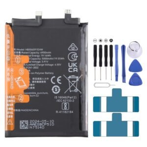 Battery Replacement, For Honor 90 GT MAG-AN00 HB506591EHW 5000mAh, For Honor 100 Pro MAA-AN10 HB506591EHW 5000mAh, For Honor 100 MAA-AN00 HB506591EHW 5000mAh, For Honor Magic5 PGT-AN00 HB496789EHW 5100mAh, For Honor Magic4 / 4 Pro HB586680EFW 4500mAh...