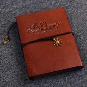 DIY Creativity Loose-leaf Type Retro Imitation Leather Lashing Children Growth Memorial Photo Album