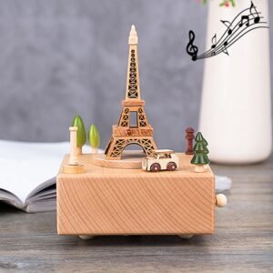 Home Decor Originality  Wooden Musical  Boxes, Eiffel Tower Shape, Windmill Shape, Taj Mahal Shape, Chalet Shape, Arc De Triomphe Shape, Dancer & Cake Shape, Castle Shape, Jiangnan Ancient House Shape, Christmas Tree Shape, Christian Auditorium Shape...