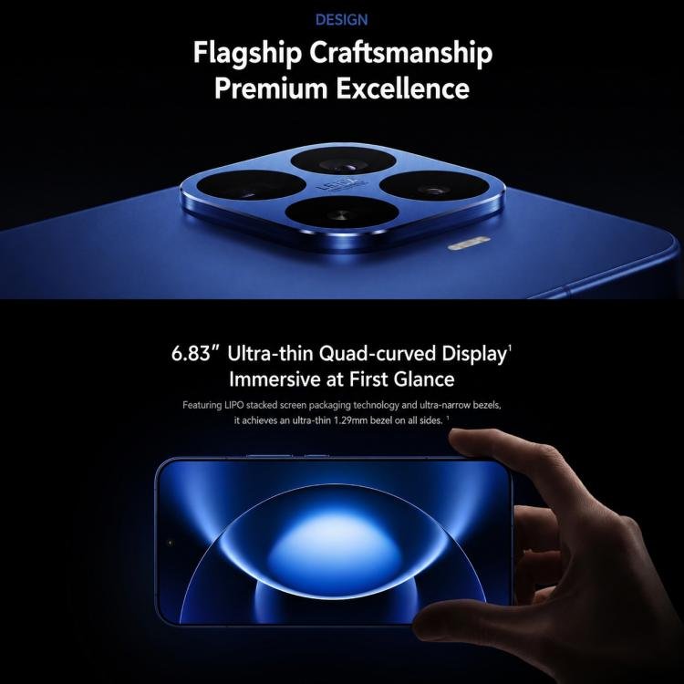Xiaomi 17T Pro, 12GB+256GB, Screen Fingerprint, 6.83 inch Xiaomi HyperOS 3 Dimensity 9500 Octa-Core, NFC, Network: 5G, 12GB+256GB - Image 4