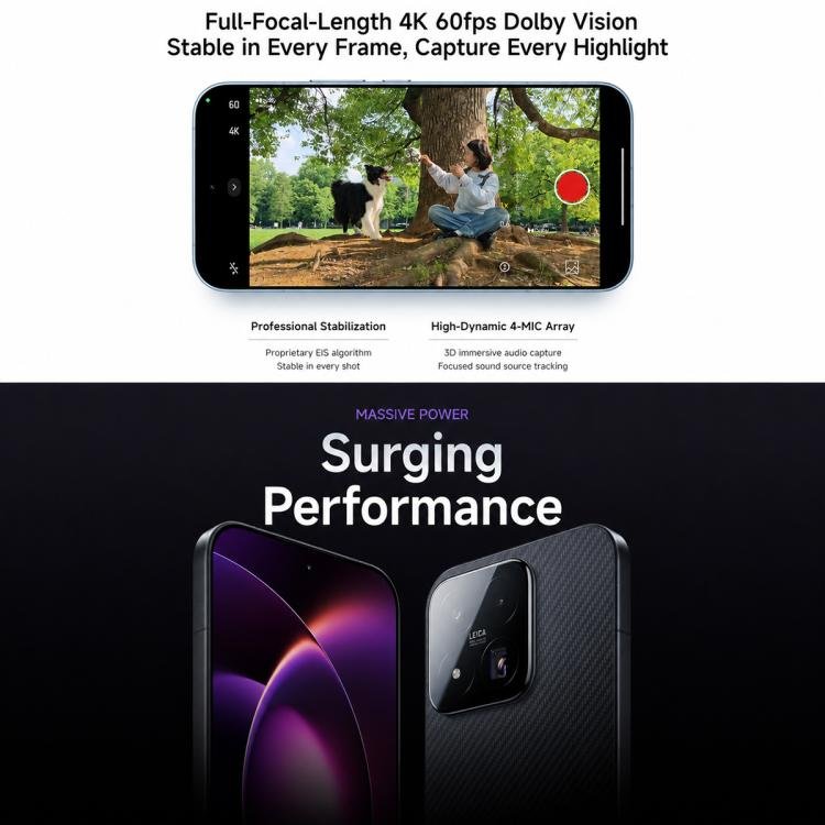Xiaomi 17 Max, 16GB+256GB, 3D Ultrasonic Fingerprint, 6.9 inch Xiaomi HyperOS 3 Snapdragon 8 Elite Gen 5 Octa Core, NFC, Network: 5G, 16GB+256GB - Image 15