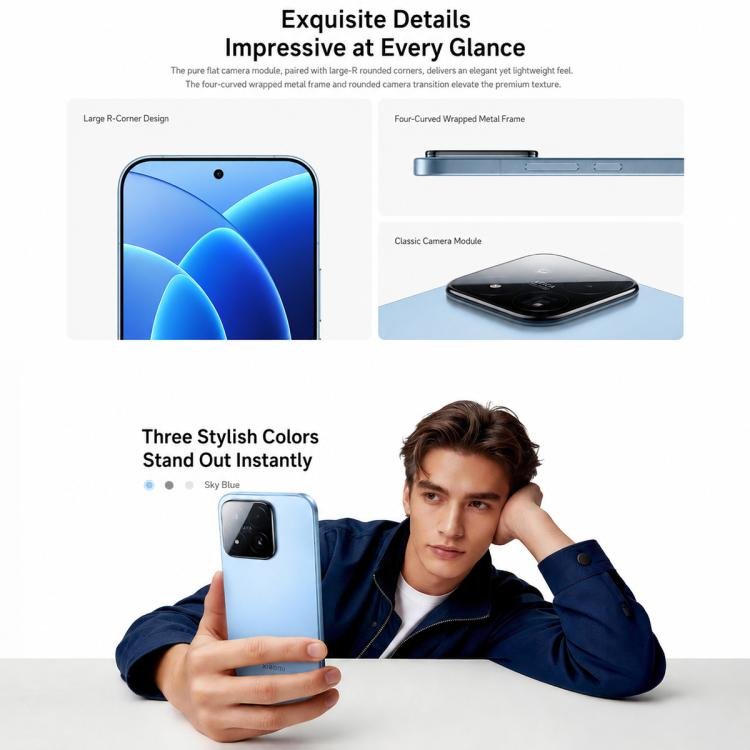 Xiaomi 17 Max, 16GB+256GB, 3D Ultrasonic Fingerprint, 6.9 inch Xiaomi HyperOS 3 Snapdragon 8 Elite Gen 5 Octa Core, NFC, Network: 5G, 16GB+256GB - Image 7