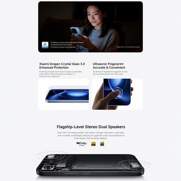 Xiaomi 17 Max, 16GB+256GB, 3D Ultrasonic Fingerprint, 6.9 inch Xiaomi HyperOS 3 Snapdragon 8 Elite Gen 5 Octa Core, NFC, Network: 5G, 16GB+256GB - Image 10