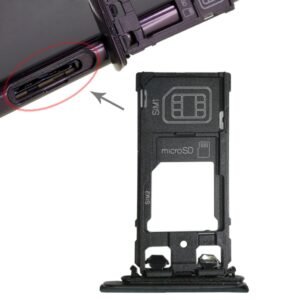 SIM1 Card Tray + SIM2 Card / Micro SD Card Tray for Sony Xperia XZ, For XZ Dual SIM, For Xperia XZ, For Xperia XZ Dual SIM