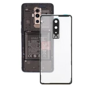 For OnePlus 8 Battery Back Cover with Camera Lens Frame, For OnePlus 8