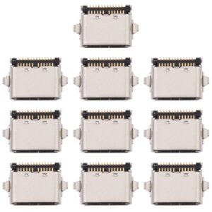 10 PCS Charging Port Connector for Lenovo M10 Plus TB-X606, TB-X606F