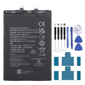 4800mAh Battery Replacement For Honor X30 ANY-AN00 / Magic4 Lite 5G HB466596EFW