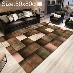 Simple Modern Abstract Lattice Carpets Living Room Bedroom Floor Mat, 40x60cm, 50x80cm, 60x90cm, 80x120cm, 80x160cm, 140x200cm, 160x230cm, 180x260cm, 200x300cm