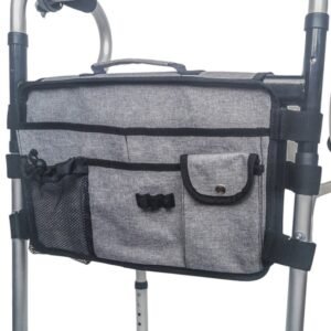 Wheelchair Walking Aid Adjustable Multifunctional Storage Bag, Wheelchair Walking Aid