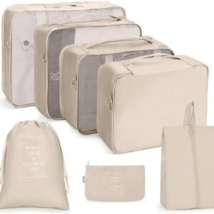 Travel Storage Bag Set Folding Storage Bag, 7 In 1, 8 In 1 Beam Mouth, 8 In 1 Cosmetic Bag, 8 In 1 Toiletry Bag, 9 In 1 Cosmetic Bag, 9 In 1 Toiletry Bag