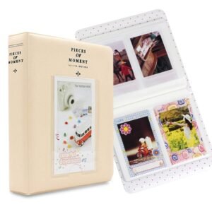 64 Pockets Name Card Pieces for Fujifilm Instax Mini 8 /7s /70 /25 /50s /90, 64 Pockets Beige, 64 Pockets Blue, 64 Pockets Green, 64 Pockets Orange, 64 Pockets Pink, 64 Pockets Sky Blue