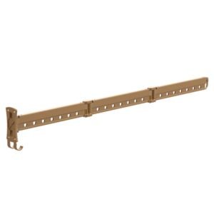 Clothes Rack Folding Telescopic Balcony Drying Rack Indoor Household Wall-Mounted Clothes Rail, Golden Long (3 Sections), Silver Long (3 Sections), Black Long (3 Sections), Rose Gold Long (3 Sections), Golden Short (2 Section), Silver Short (2 sections...