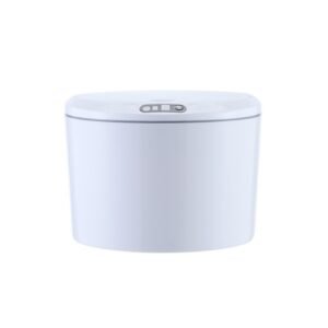 EXPED SMART Desktop Smart Induction Electric Storage Box Car Office Trash Can, Specification:, 3L Battery Version (White), 3L Battery Version (Khaki), 5L Battery Version (White), 5L Battery Version (Khaki), 3L USB Charging (White), 3L USB Charging (Kha...