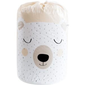 Large-capacity Household Waterproof Moisture-proof Quilt Storage Bag Packing Bag, Cute Beer, Cactus, Garlands, Striped Deer