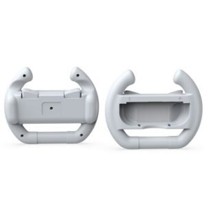 DOBE Left And Right Handle Steering Wheel For Switch OLED / Switch, Specification：, White（2PCS/Pack）, Black（2PCS/Pack）, Red + Blue（2PCS/Pack）